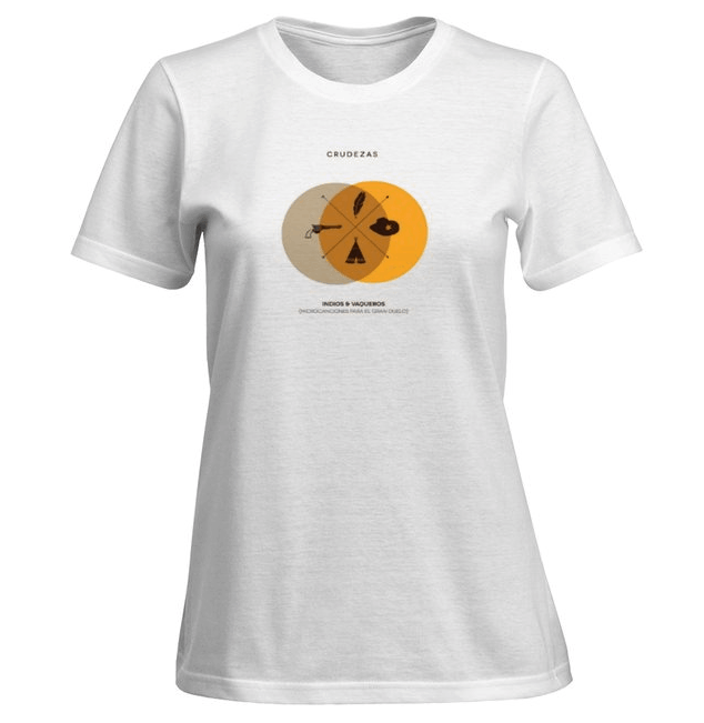 Camiseta de mujer Merchandising Crudezas